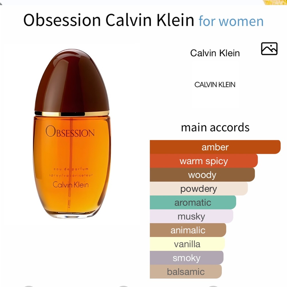 Obsession from Calvin Klein